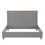 Кровать Рандеву-180 МАССИВ СОСНЫ серый №7042 + антик №24 - картинка 4 Кровать Рандеву-180 МАССИВ СОСНЫ серый №7042 + антик №24 - картинка 4