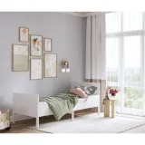 Кровать раздвижная КОЧ 80х200 белая картинка 4 Кровать раздвижная КОЧ 80х200 белая картинка 4