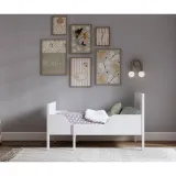 Кровать раздвижная КОЧ 80х200 белая картинка 6 Кровать раздвижная КОЧ 80х200 белая картинка 6