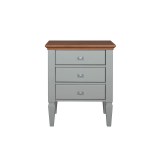 Купить тумба прикроватная Ольса 03 (серый 7042/антик 24) Купить тумба прикроватная Ольса 03 (серый 7042/антик 24)