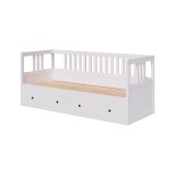 КЫМОР Кровать-кушетка с хранилищем 80x200 белый картинка 1