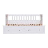 КЫМОР Кровать-кушетка с хранилищем 80x200 белый картинка 5 КЫМОР Кровать-кушетка с хранилищем 80x200 белый картинка 5