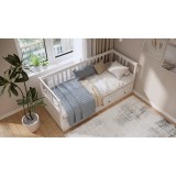 КЫМОР Кровать-кушетка с хранилищем 80x200 белый картинка 8 КЫМОР Кровать-кушетка с хранилищем 80x200 белый картинка 8