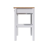 Кымор письменный стол 121х47х75 ХЕМНЭС белый / светлокоричневый картинка 3 Кымор письменный стол 121х47х75 ХЕМНЭС белый / светлокоричневый картинка 3