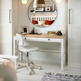 Кымор письменный стол 121х47х75 ХЕМНЭС белый / светлокоричневый картинка 5 Кымор письменный стол 121х47х75 ХЕМНЭС белый / светлокоричневый картинка 5