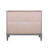 Комод Ольса 042 (серый 7042/антик 24) Комод Ольса 042 (серый 7042/антик 24)