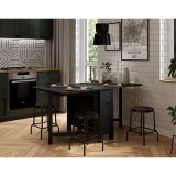 МЫРПОМ НОРДЕН Стол складной черный картинка 12 МЫРПОМ НОРДЕН Стол складной черный картинка 12