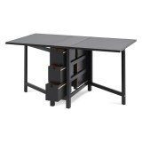 МЫРПОМ НОРДЕН Стол складной черный картинка 2 МЫРПОМ НОРДЕН Стол складной черный картинка 2