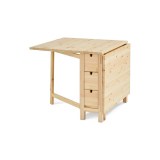 МЫРПОМ Стол раскладной прозрачный лак картинка 2 МЫРПОМ Стол раскладной прозрачный лак картинка 2