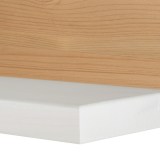 Настенная полка Бостон белый воск+антик - картинка 5 Настенная полка Бостон белый воск+антик - картинка 5