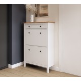 Обувница 3 ящ ХЕМНЭС (Россия) белый/светло-корич. картинка 5 Обувница 3 ящ ХЕМНЭС (Россия) белый/светло-корич. картинка 5