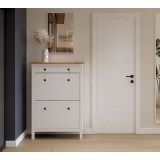 Обувница 3 ящ ХЕМНЭС (Россия) белый/светло-корич. картинка 6 Обувница 3 ящ ХЕМНЭС (Россия) белый/светло-корич. картинка 6