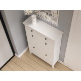 Обувница 3 ящика ХЕМНЭС (Россия) 89х128х31 белый - картинка 1 Обувница 3 ящика ХЕМНЭС (Россия) 89х128х31 белый - картинка 1