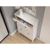 Обувница 3 ящика ХЕМНЭС (Россия) 89х128х31 белый - картинка 8 Обувница 3 ящика ХЕМНЭС (Россия) 89х128х31 белый - картинка 8