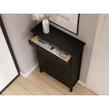 Обувница 3 ящика ХЕМНЭС (Россия) 89х128х31 черный картинка 8 Обувница 3 ящика ХЕМНЭС (Россия) 89х128х31 черный картинка 8