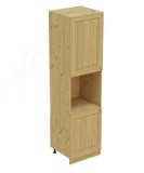 Пенал 60  - 2 двери кухни из сосны Кантри