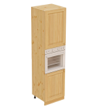 Пенал для кухни из сосны 60 - 2 двери Пенал для кухни из сосны 60 - 2 двери