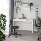 Письменный стол 121х47х75 ХЕМНЭС КЫМОР белый  - картинка 6