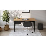 Письменный стол АРКЕЛЬСТОРП (ВУХТЫМ) черный/светло-кор 7 Письменный стол АРКЕЛЬСТОРП (ВУХТЫМ) черный/светло-кор 7