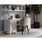 Письменный стол КЫМОР Хемнэс 155х65*74 белый картинка 6 Письменный стол КЫМОР Хемнэс 155х65*74 белый картинка 6