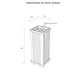 Подставка для зонтов Рандеву размеры Подставка для зонтов Рандеву размеры