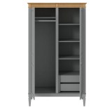 Полка к шкафу для одежды Ольса-02/03 серый №7042 - картинка 5 Полка к шкафу для одежды Ольса-02/03 серый №7042 - картинка 5