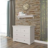 Полка настенная Бейли белый воск3 Полка настенная Бейли белый воск3