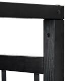 Полка навесная 79 КАНТРИ (ХЕМНЭС) черный лак   - картинка 4