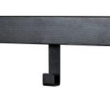 Полка навесная 79 КАНТРИ (ХЕМНЭС) черный лак   - картинка 5