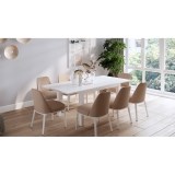 Раздвижной стол 147/204x95 СТУРНЭС (ШАНЬ) белый рис.8 Раздвижной стол 147/204x95 СТУРНЭС (ШАНЬ) белый рис.8