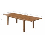 Раздвижной стол 201/293x105 СТУРНЭС (ШАНЬ) коричневый рис.8 Раздвижной стол 201/293x105 СТУРНЭС (ШАНЬ) коричневый рис.8