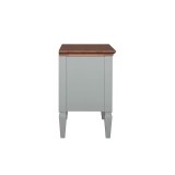 Тумба прикроватная Ольса 03 (серый 7042/антик 24) Тумба прикроватная Ольса 03 (серый 7042/антик 24)