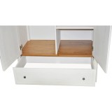 Шкаф 21 Пенни комбинированный белый воск/антик 24 картинка 14 Шкаф 21 Пенни комбинированный белый воск/антик 24 картинка 14