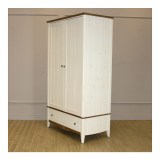 Шкаф 21 Пенни комбинированный белый воск/антик 24 картинка 4 Шкаф 21 Пенни комбинированный белый воск/антик 24 картинка 4