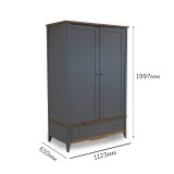 Шкаф 21 Пенни комбинированный серый 7046/антик 24 картинка 9 Шкаф 21 Пенни комбинированный серый 7046/антик 24 картинка 9