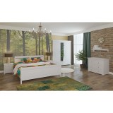 Шкаф 3х дверный с зеркалом Бейли белый воск2 Шкаф 3х дверный с зеркалом Бейли белый воск2