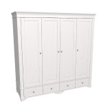 Шкаф Бейли 4-х дверный с глухими дверями Шкаф Бейли 4-х дверный с глухими дверями