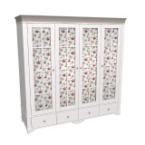 Шкаф Бейли 4-х дверный с глухими дверями