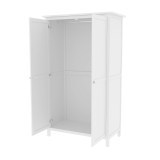 Шкаф для одежды Кантри-20 белый лак картинка 2 Шкаф для одежды Кантри-20 белый лак картинка 2