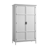 Шкаф для одежды Квадро-С 20 Белый лак картинка 1