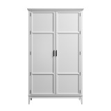 Шкаф для одежды Квадро-С 20 Белый лак картинка 2