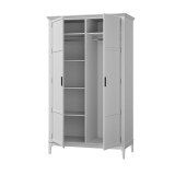 Шкаф для одежды Квадро-С 20 Белый лак картинка 5