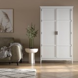 Шкаф для одежды Квадро-С 20 Белый лак картинка 9