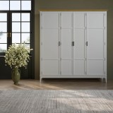 Шкаф для одежды Квадро-С 40 Белый лак + антик №24 картинка 8 Шкаф для одежды Квадро-С 40 Белый лак + антик №24 картинка 8