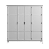 Шкаф для одежды Квадро-С 40 Белый лак картинка 2 Шкаф для одежды Квадро-С 40 Белый лак картинка 2