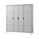 Шкаф для одежды Квадро-С 40 Белый лак картинка 3 Шкаф для одежды Квадро-С 40 Белый лак картинка 3