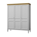 Шкаф для одежды Ольса-С 30 Белый лак + антик №24 картинка 3 Шкаф для одежды Ольса-С 30 Белый лак + антик №24 картинка 3