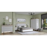 Шкаф для одежды Рандеву 33 (белый лак/антик-24) фото6 Шкаф для одежды Рандеву 33 (белый лак/антик-24) фото6