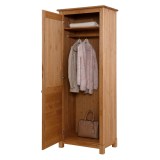 Шкаф для одежды Рауна-100 бейц из массива сосны Шкаф для одежды Рауна-100 бейц из массива сосны