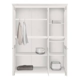 Шкаф для одежды Рауна 30 (белый воск УКВ) - картинка 2 Шкаф для одежды Рауна 30 (белый воск УКВ) - картинка 2